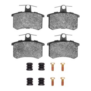 Alfa Romeo 164 Brake Pads - Rear - R1 Concepts - Semi Met - `80-`01